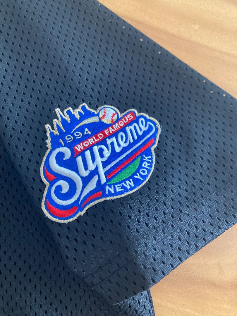 supreme SロゴメッシュTシャツ