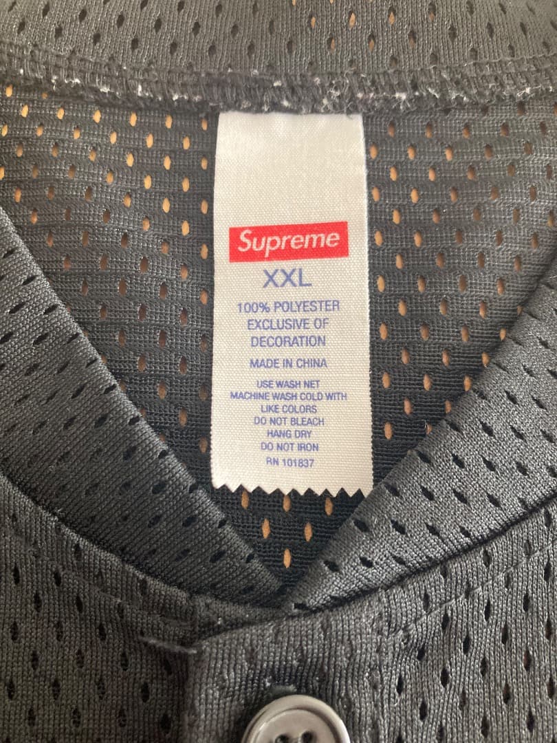 supreme SロゴメッシュTシャツ