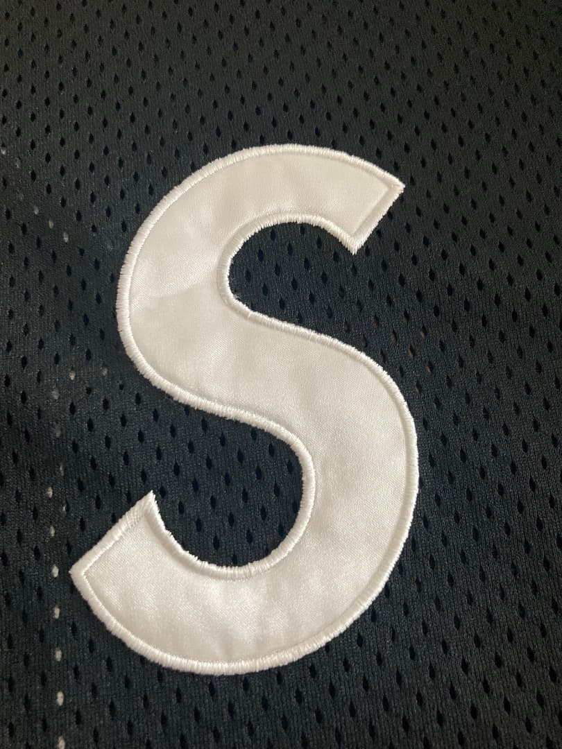 supreme SロゴメッシュTシャツ