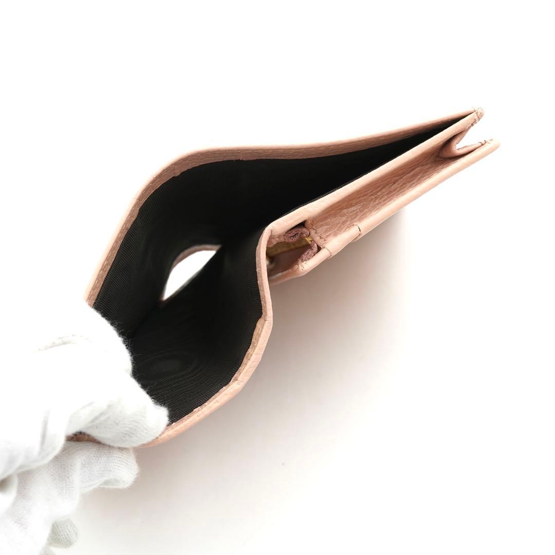 ✨新品未使用✨　GUCCI ミニ財布　GGライン　GG柄　マーモント　折り財布