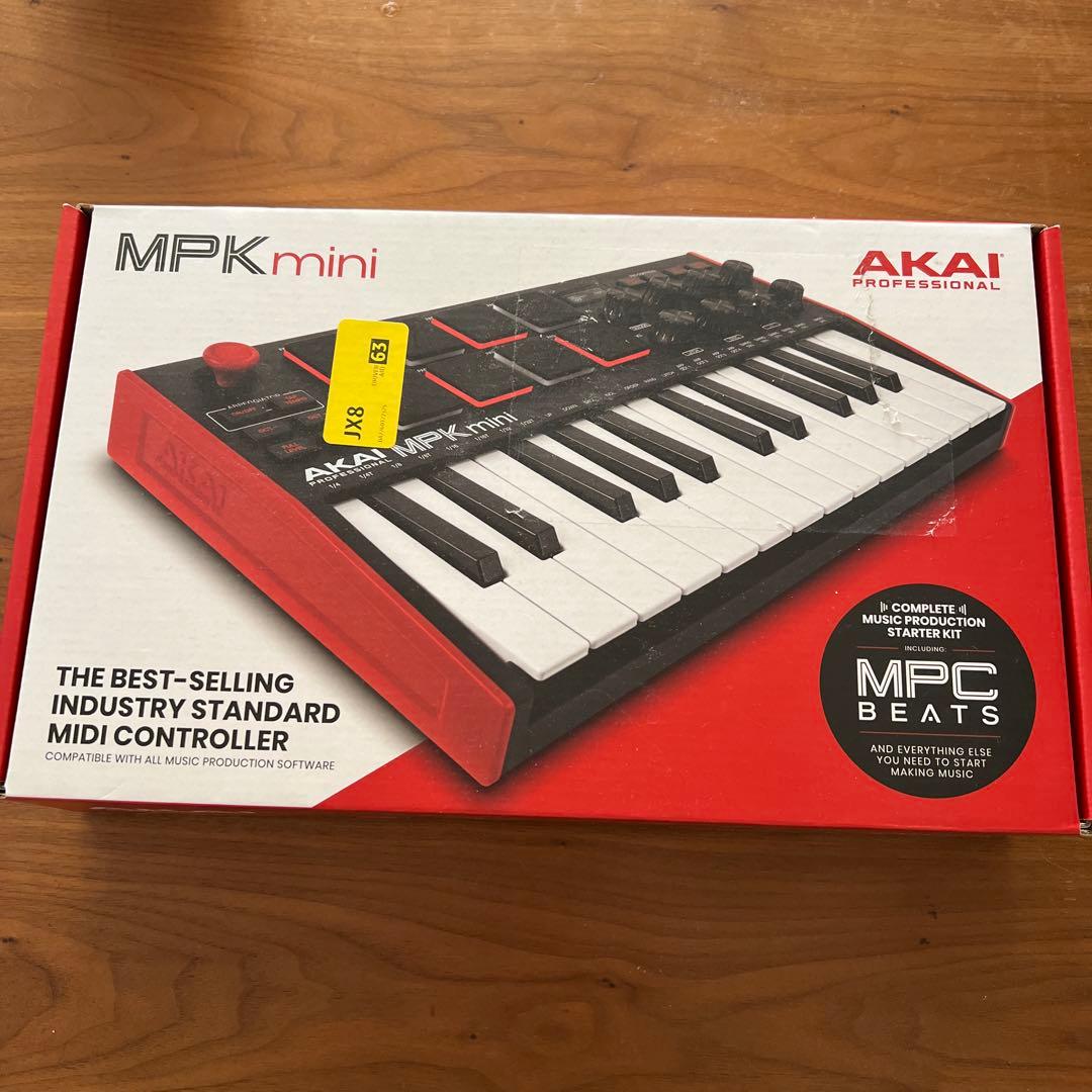 MPK mini コンパクトキーボード　AKAI