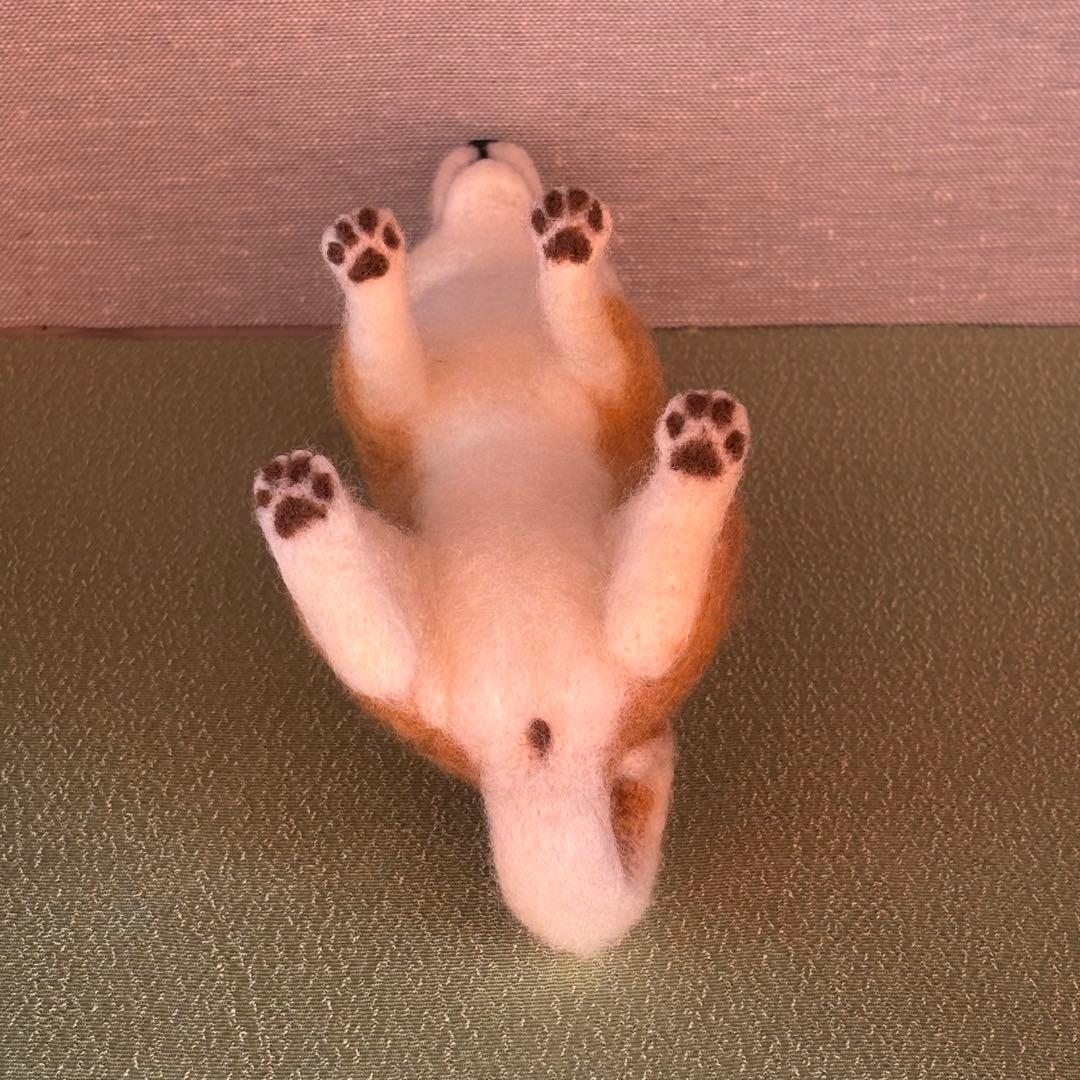 柴犬　羊毛フェルト　ハンドメイド　No.105
