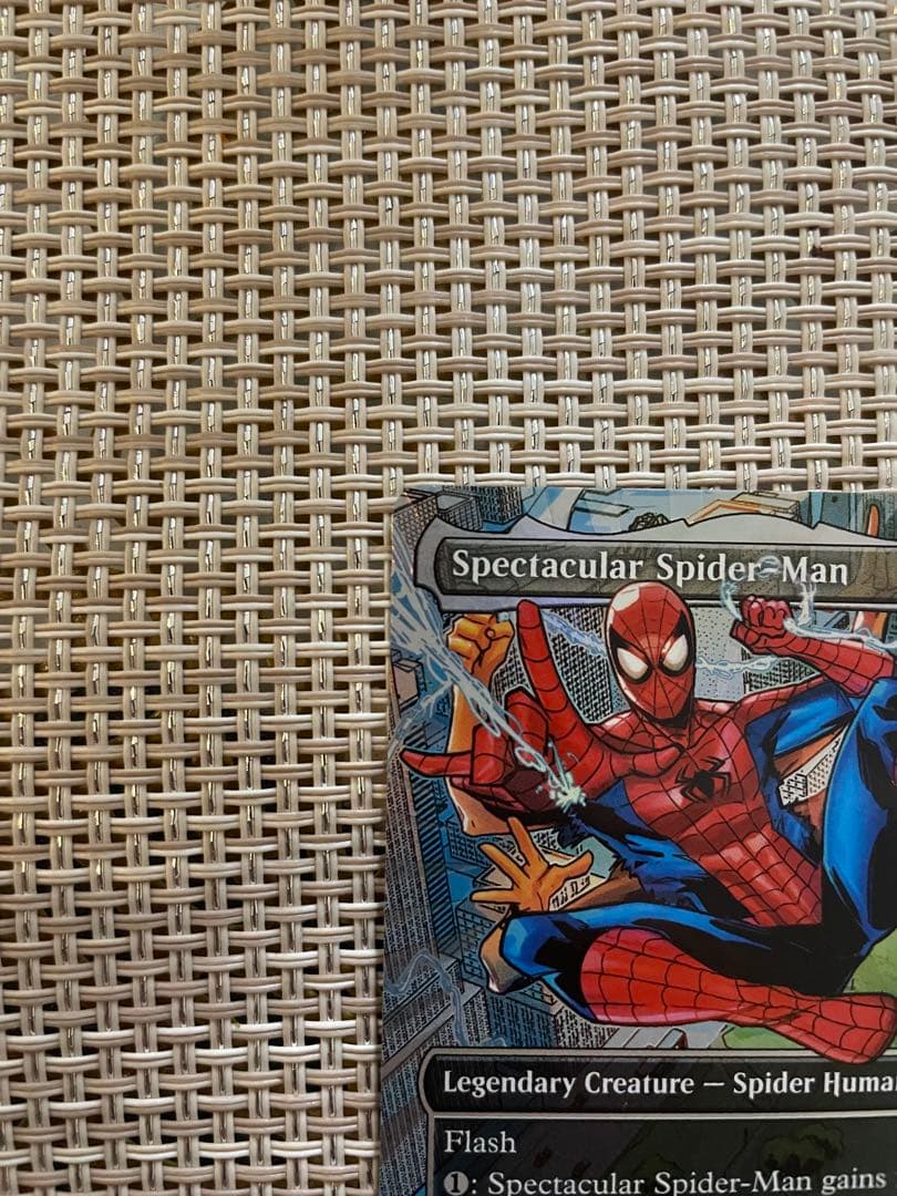 r*)様 スペクタキュラー・スパイダーマン　テクスチャーfoil Six-Arm