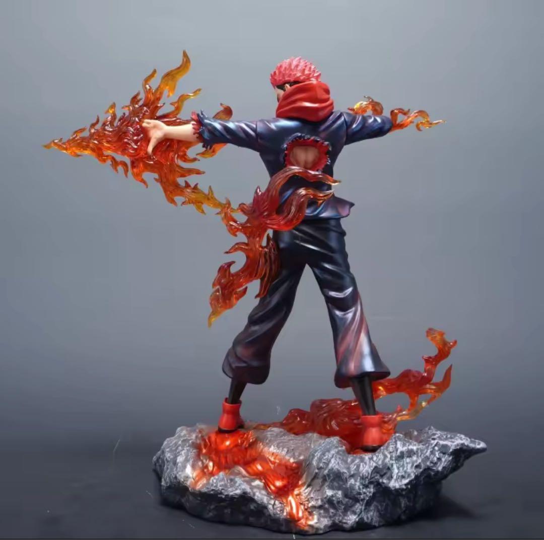 呪術廻戦　両面宿儺　虎杖　悠二　フィギュア　30cm 海外輸入品