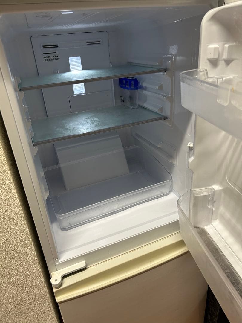 SHARP SJ-D14D-W 冷蔵庫 137L ホワイト