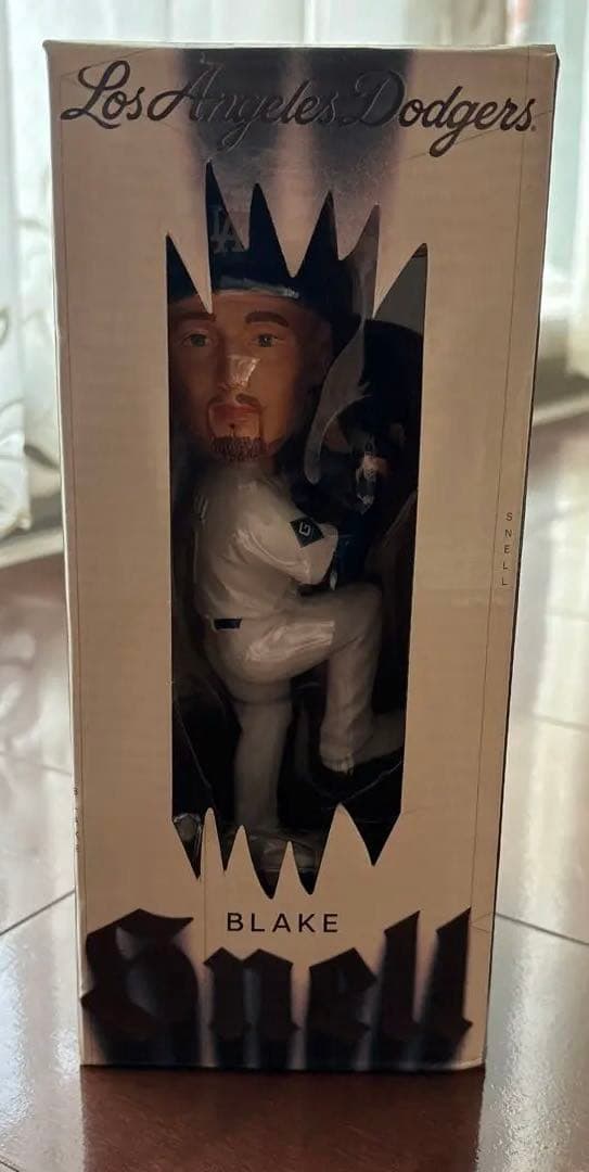 【限定】ドジャース　ブレイク・スネル フィギュア　6/16 ボブルヘッド