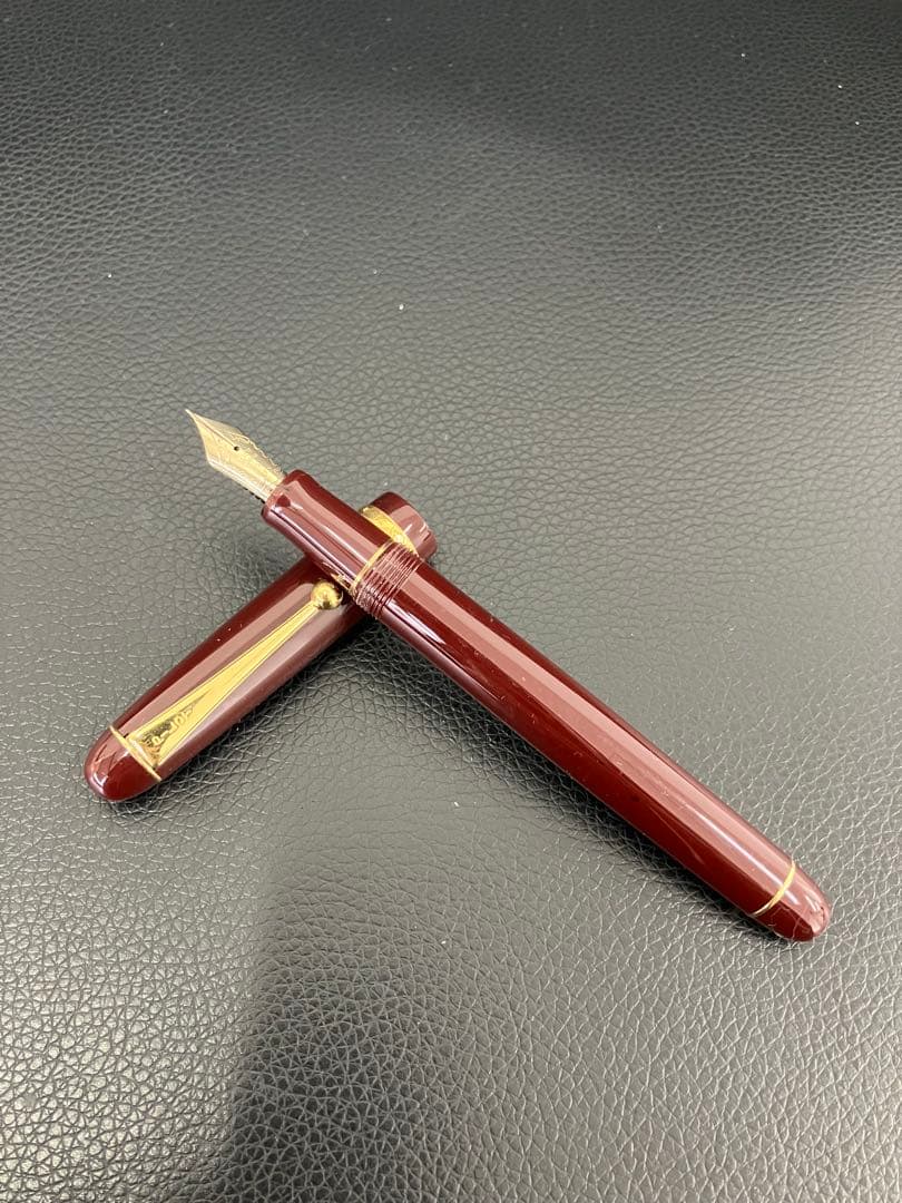 値下げ！美品　パイロット 万年筆 カスタム74 ペン先14Ｋ 14金