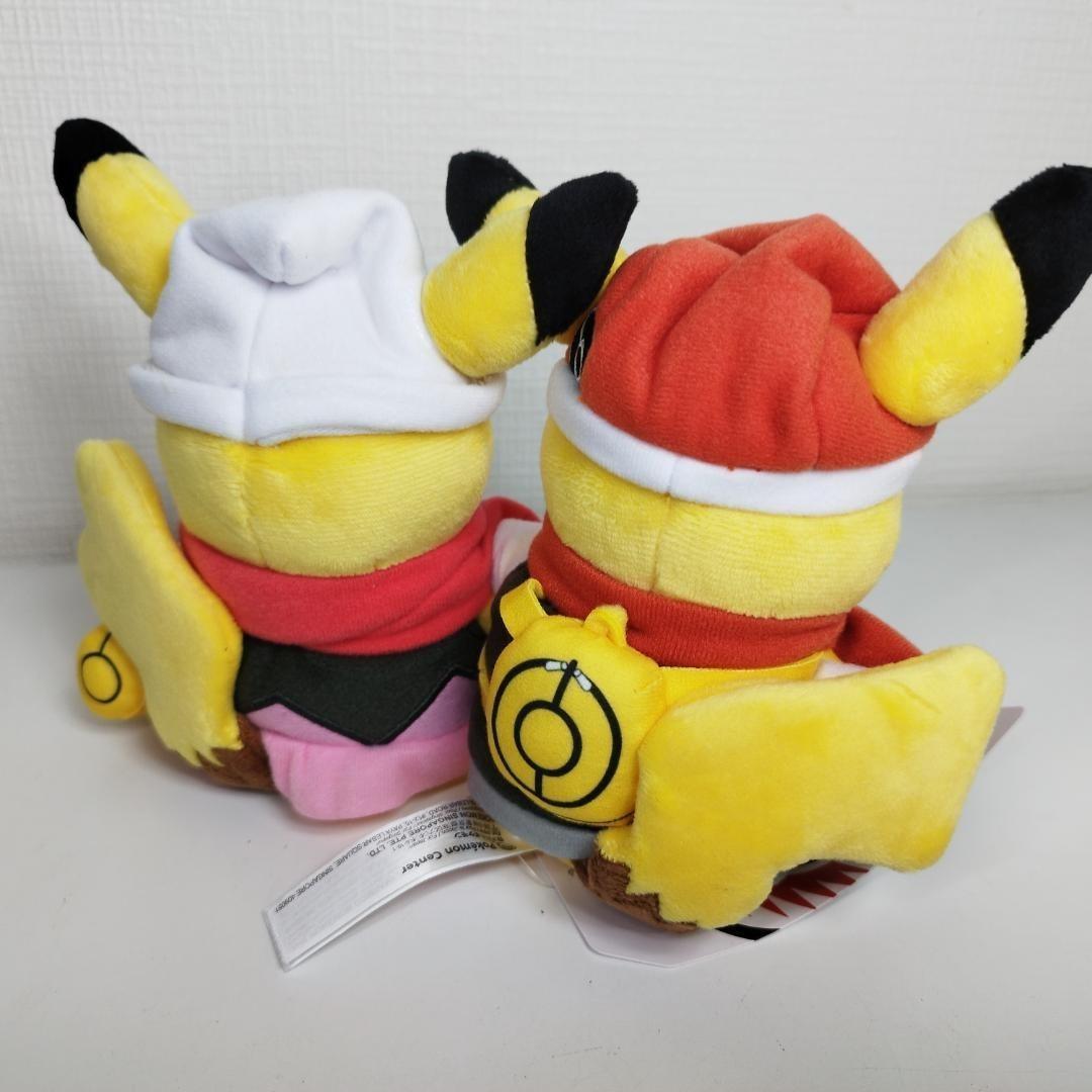 ピカチュウ 25周年 シンオウ地方 ぬいぐるみ ポケモンセンター ペア hbO3