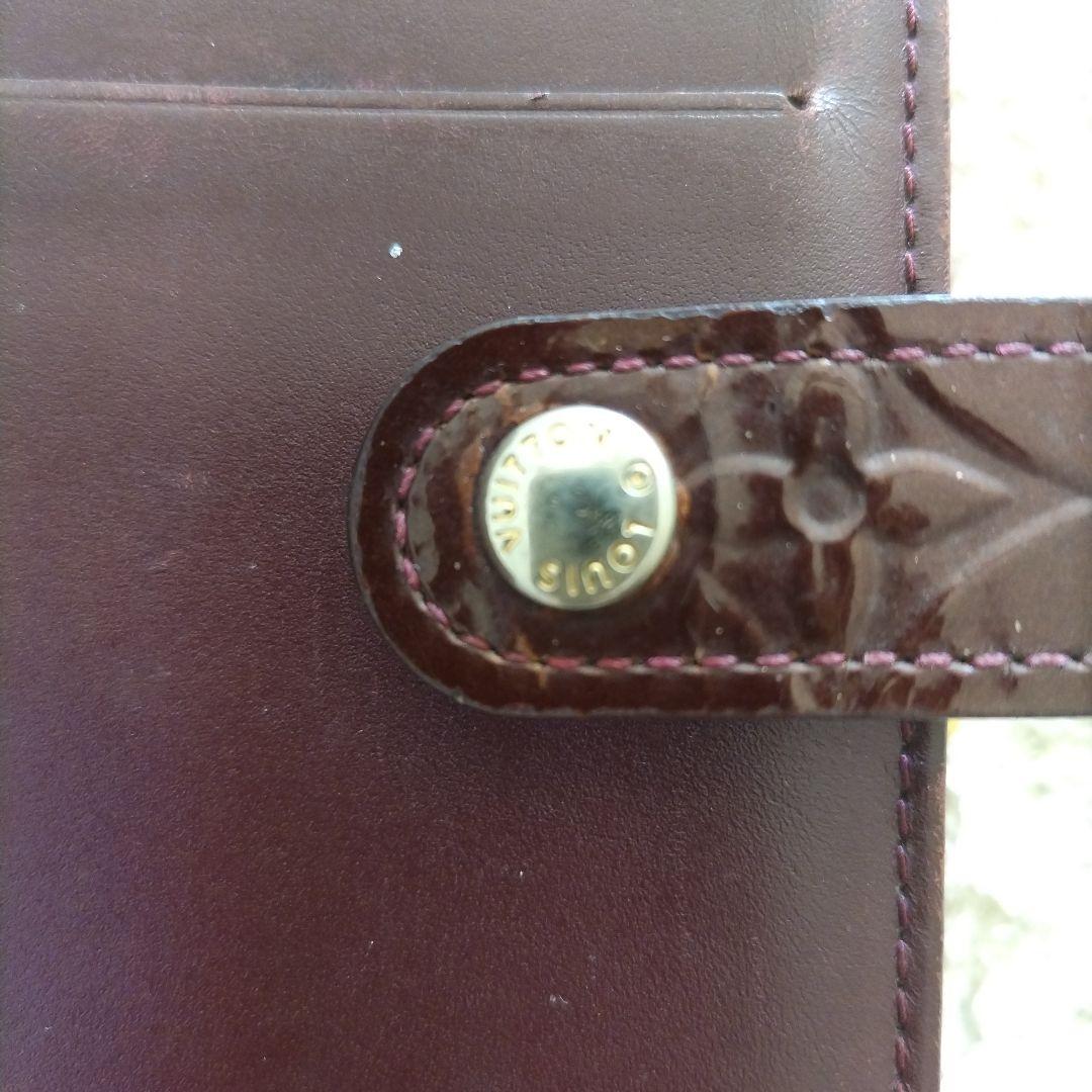 Louis Vuitton　ヴェルニ　ワインレッド　がま口