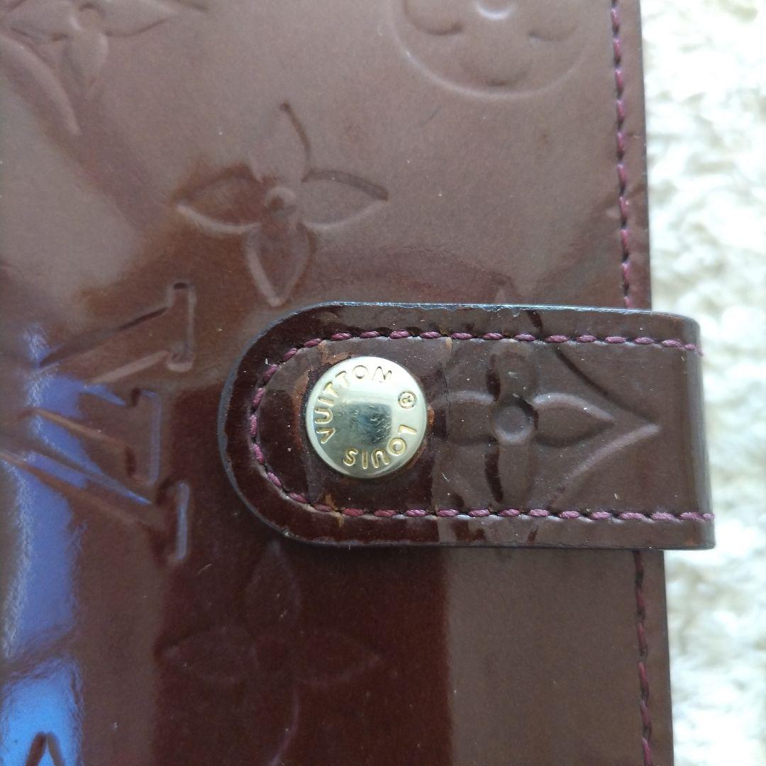Louis Vuitton　ヴェルニ　ワインレッド　がま口