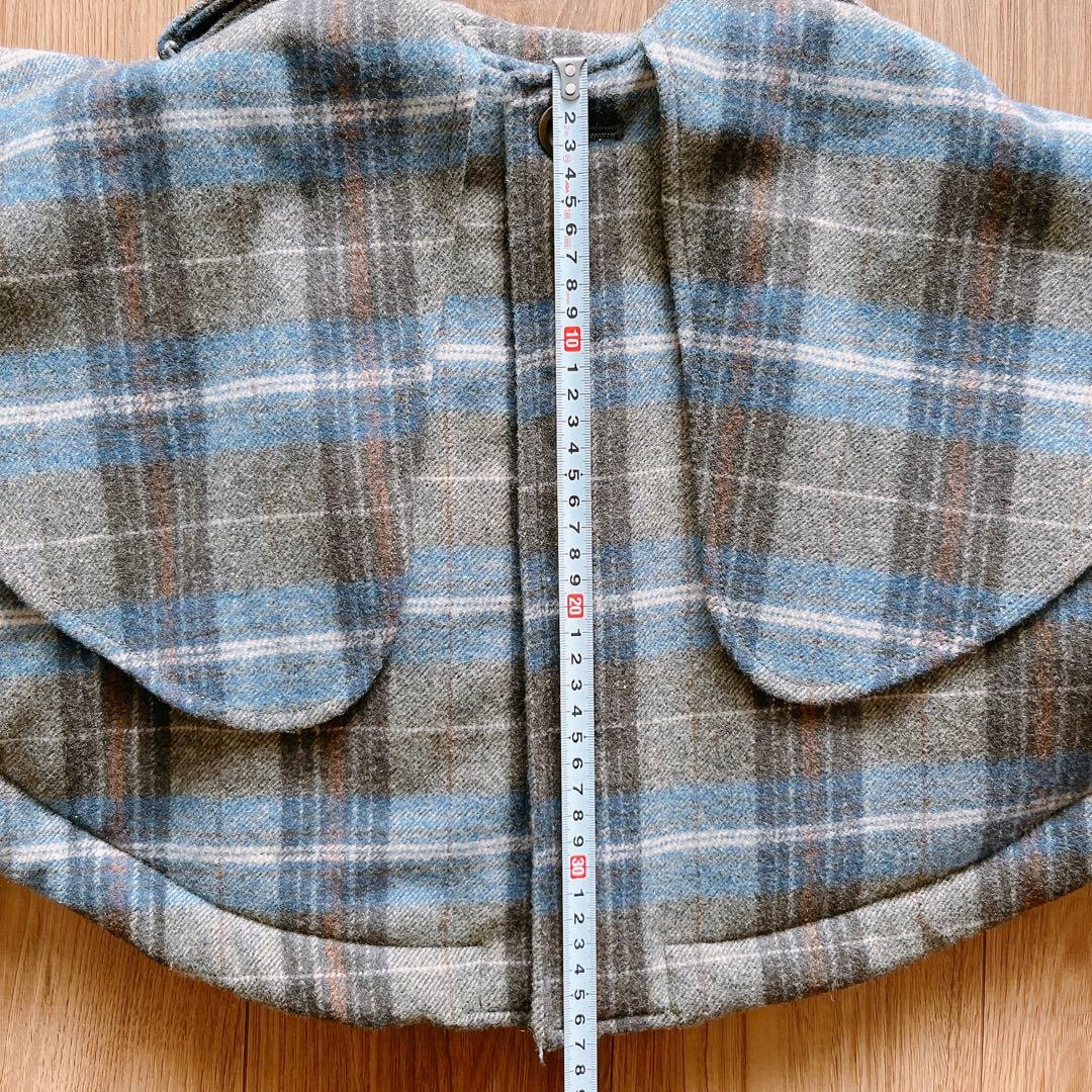 【メルカリ市限定価格】MARLMARL ポンチョ コート ホリデー限定チェック柄