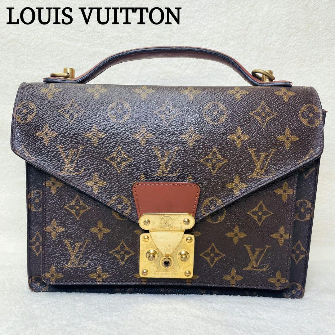 LOUIS VUITTON ルイヴィトン ハンドバッグ モンソー モノグラム