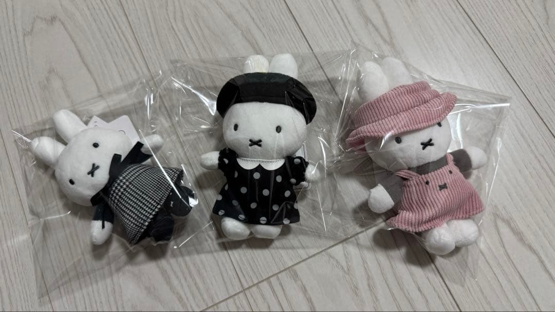 【新品未使用】 ミッフィー 有楽町 マスコット 3体セット