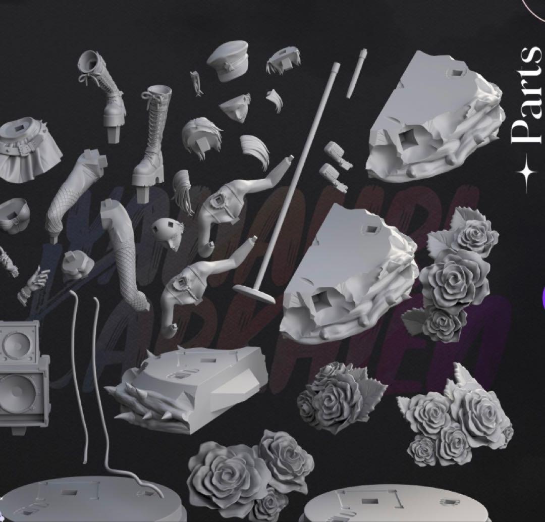 NANA 大崎ナナ　美女　ガレージキット　ガレキ　未塗装未組立　1／7スケール