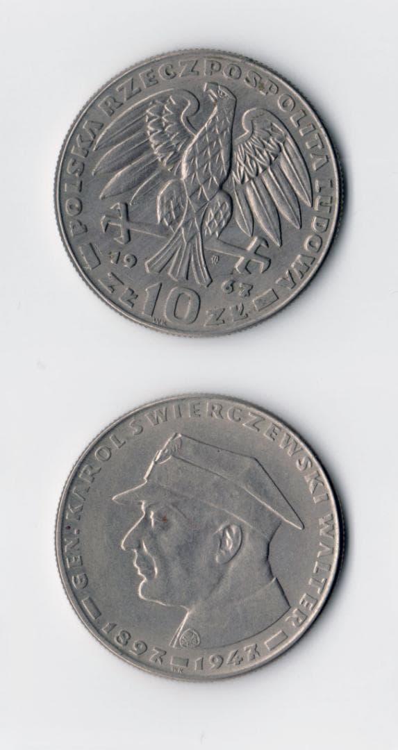 ポーランド 旧貨幣 10 20 100 500 10000 ズロチセット