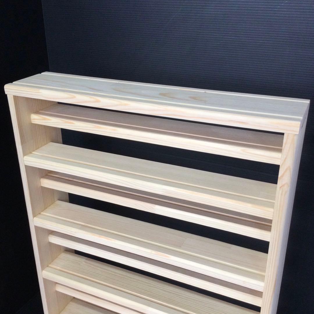 トミカ収納棚9段　140台収納　木製　(新品)