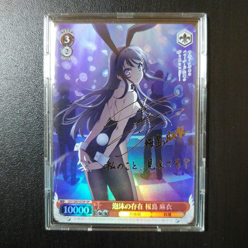 【希少】青ブタ 泡沫の存在 桜島麻衣 SP 海外Ver