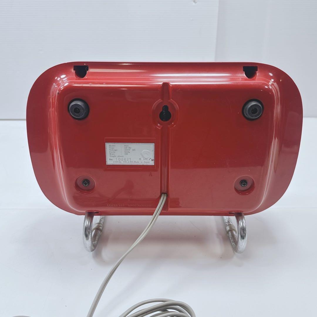 k1439 COPAL コパル　大型　パタパタ時計 802 稼働品 昭和レトロ