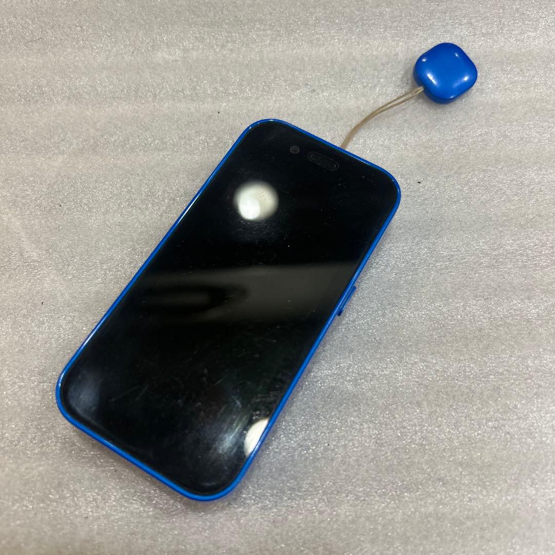 キッズホン3　青 ソフトバンクSoftBank　キッズケータイ