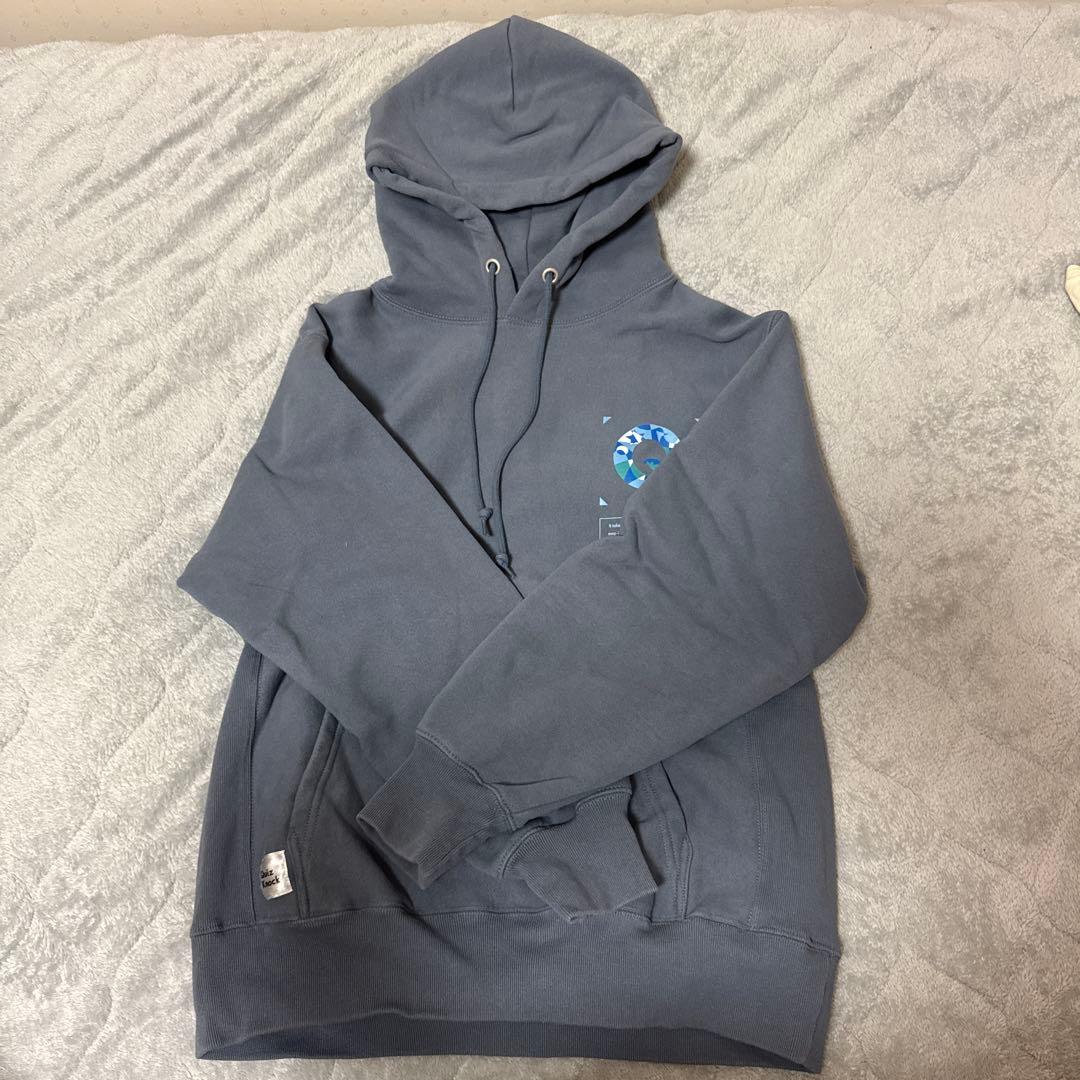 QuizKnockキュリオストア　四色定理パーカー　ストーンブルー