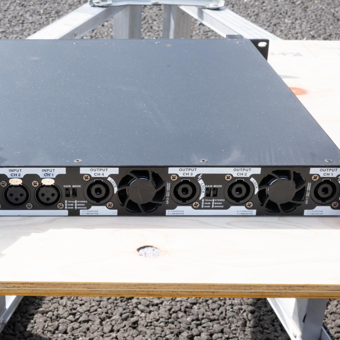 DCP4450II 4chパワーアンプ 大容量４ｃｈ