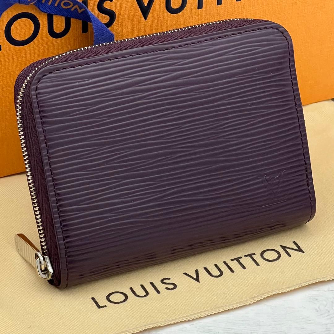★超極美品★ルイヴィトン　小銭入れ　エピ　ジッピーパース　カシス