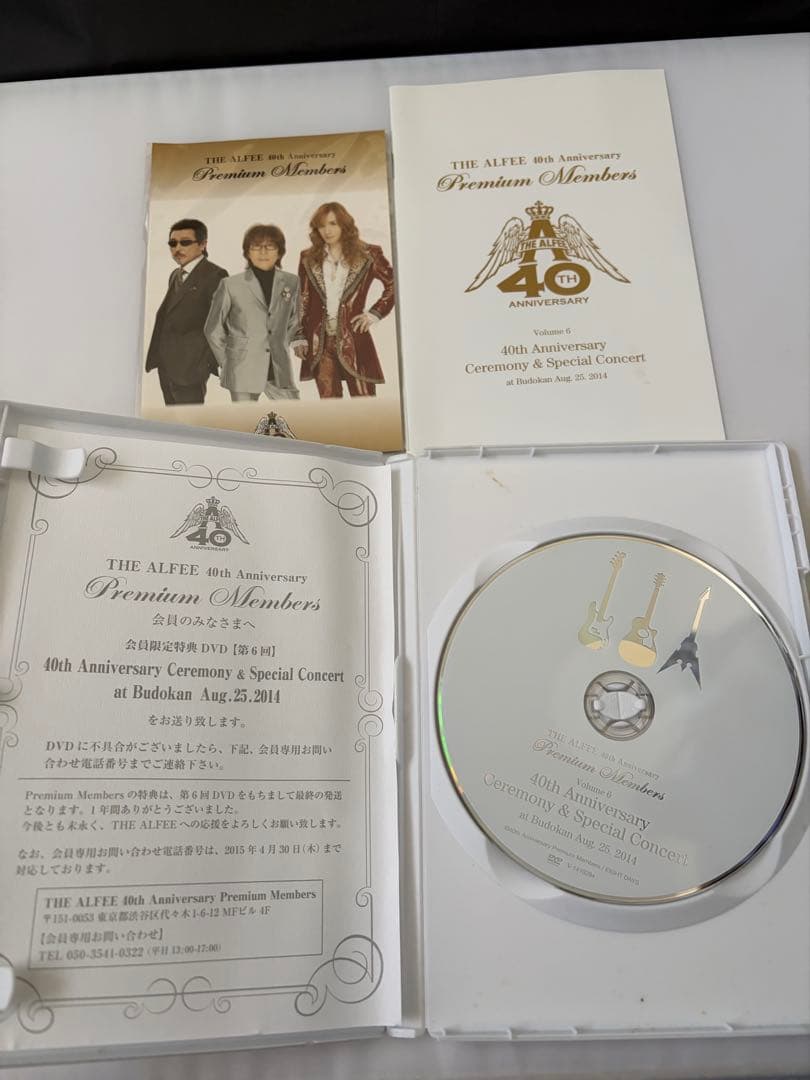 THE ALFEE 40thAnniversary DVD6巻セット