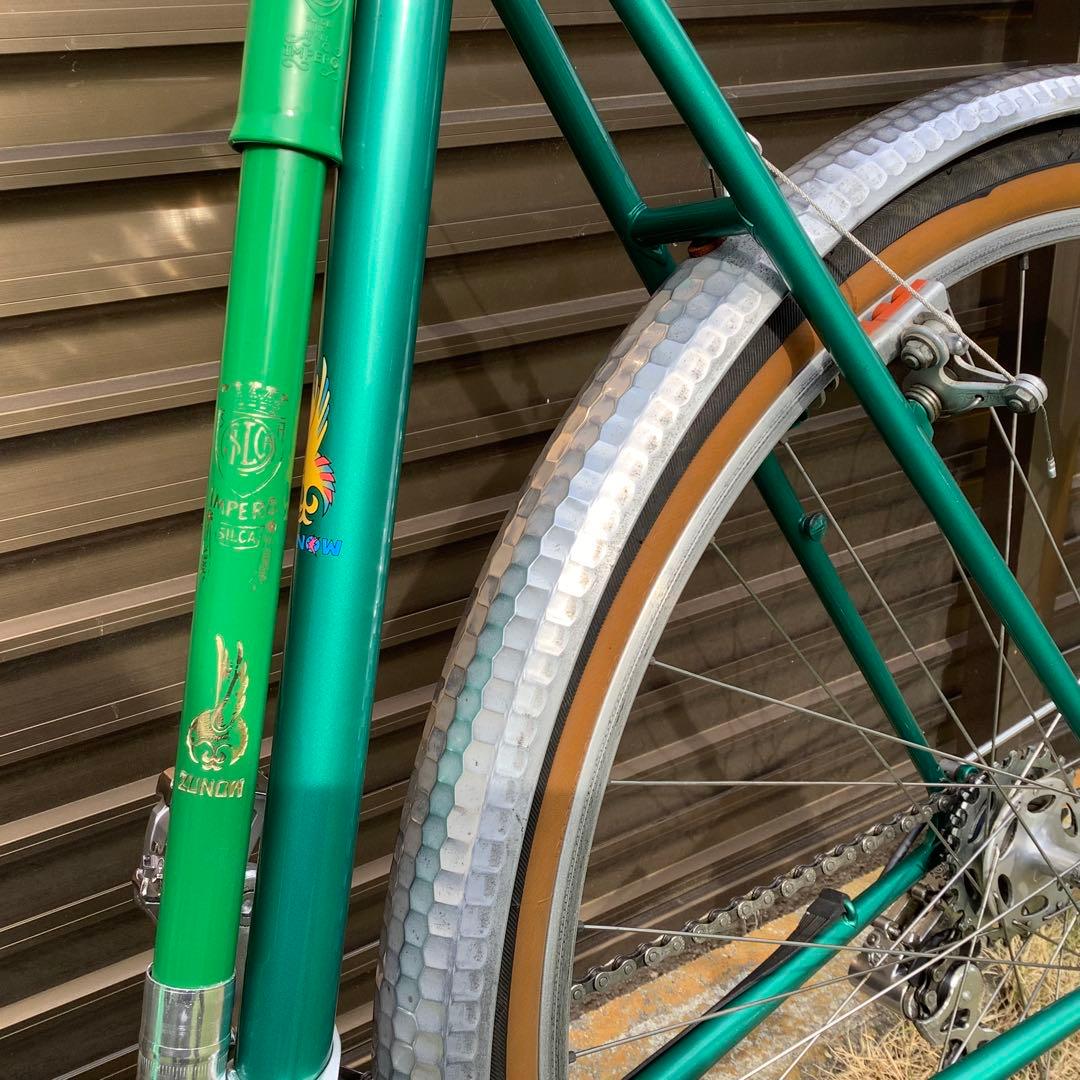 【手渡し限定】ZUNOW ランドナー 650×42B ヴィンテージ　補修パーツ付