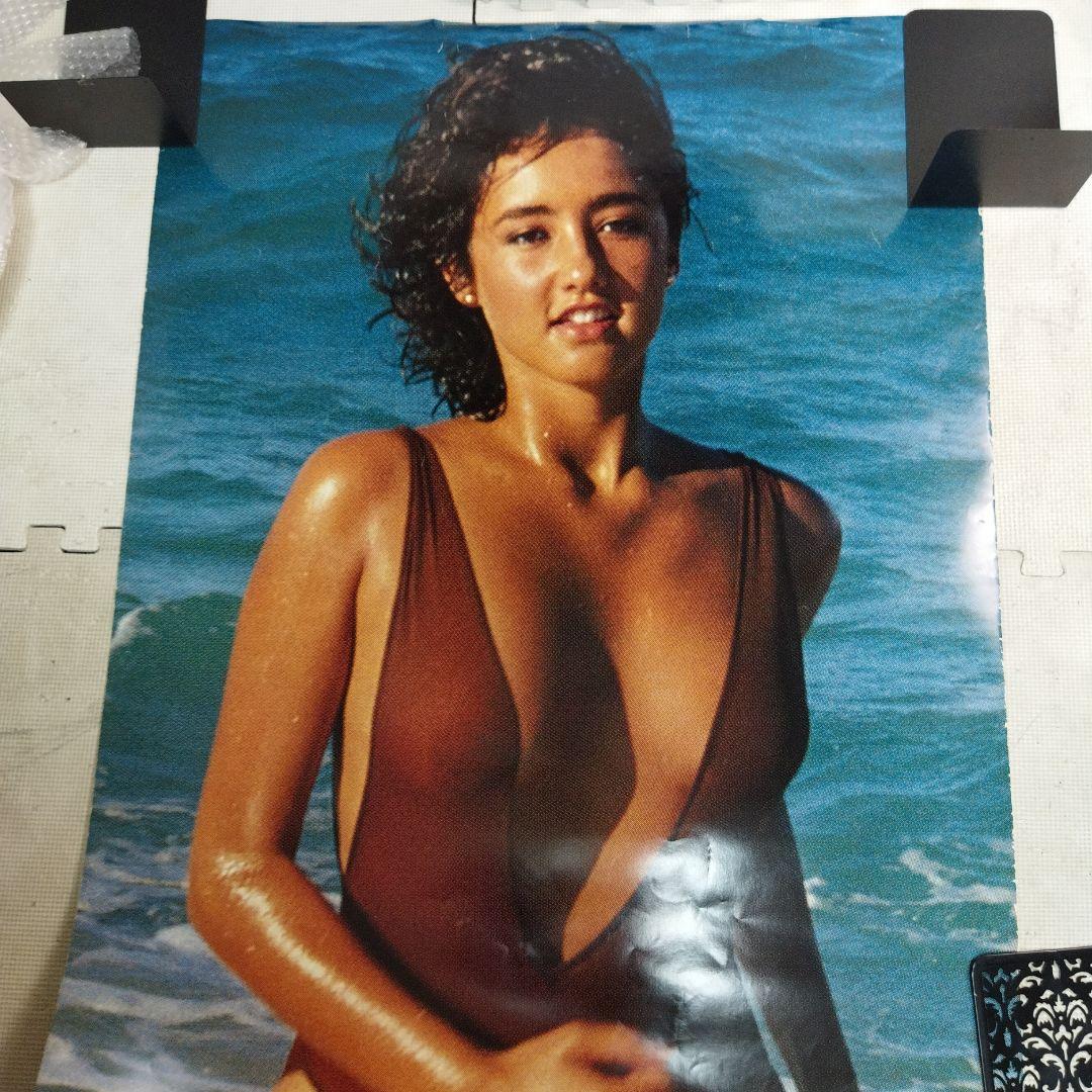 資生堂 　セリア・キャロン　特大ポスター この夏　その気