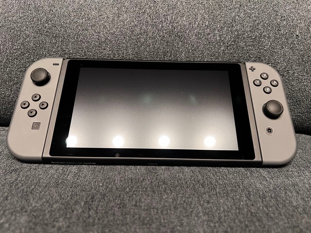 Switch 本体　ブラック　グレー　Nintendo 任天堂　付属品完備