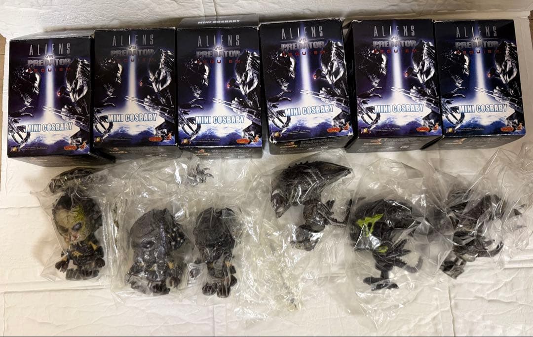 【全種セット】HOTTOYS ALIENSvsPREDATOR COSBABY