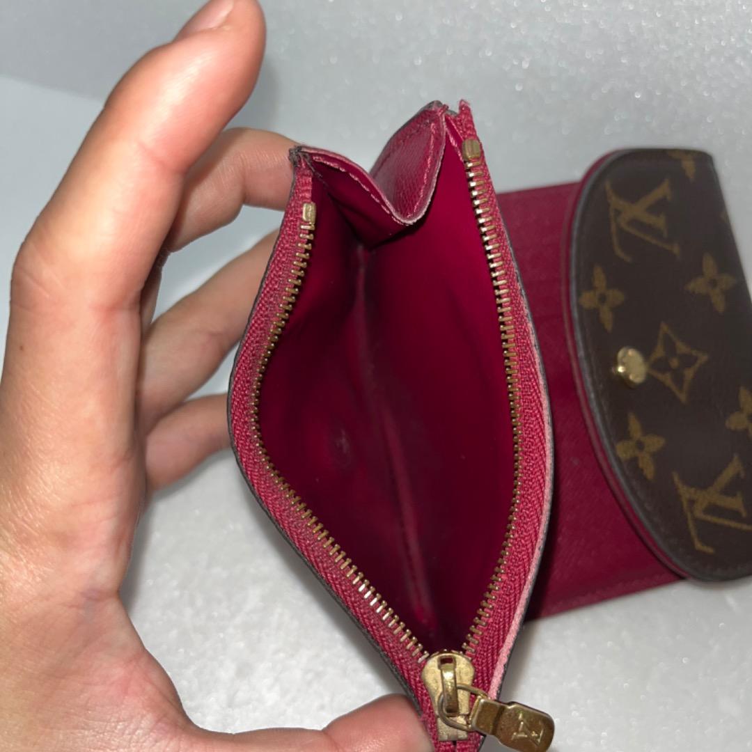 ルイヴィトン　モノグラム　財布　フューシャ　アリアンヌ　M62036