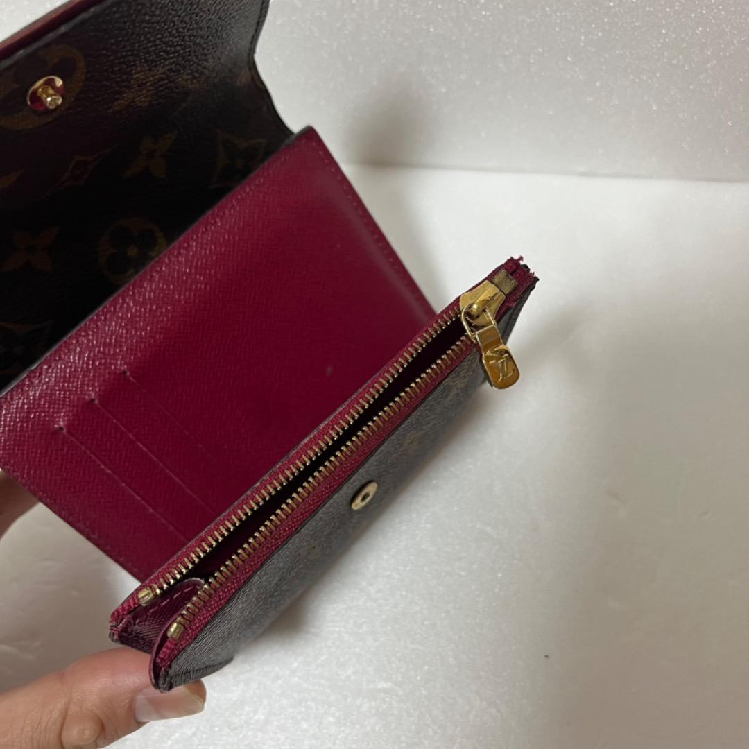 ルイヴィトン　モノグラム　財布　フューシャ　アリアンヌ　M62036