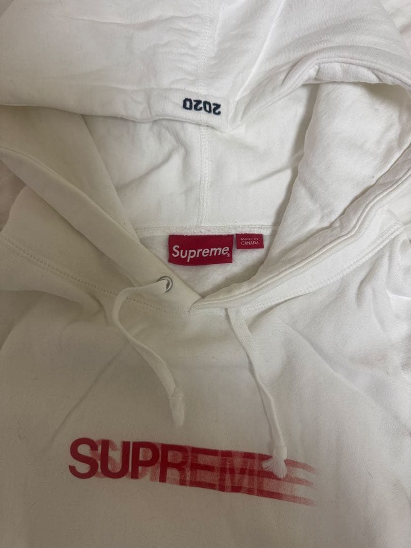 入手困難Supreme モーションロゴパーカー L これが最終値下げです