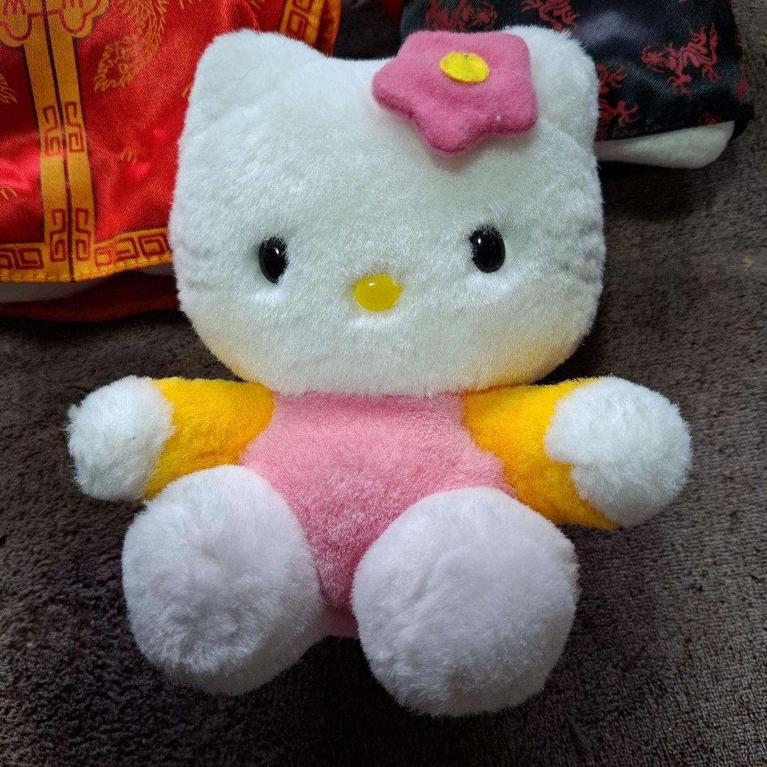 平成レトロハローキティ ぬいぐるみ8点セット