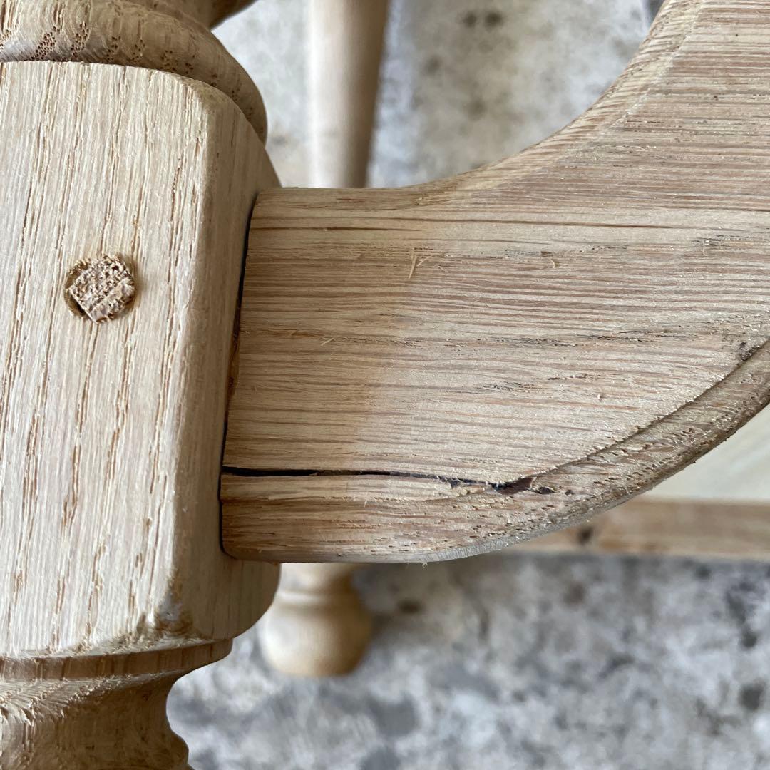 ビンテージ ドロワーサイドテーブル ドロワーハイテーブル　化粧台　剥離