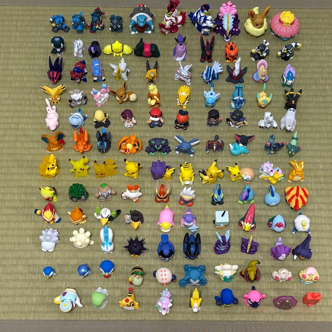 ポケモン　ポケモンキッズ　指人形　ソフビ　フィギュア　119体　まとめ売り