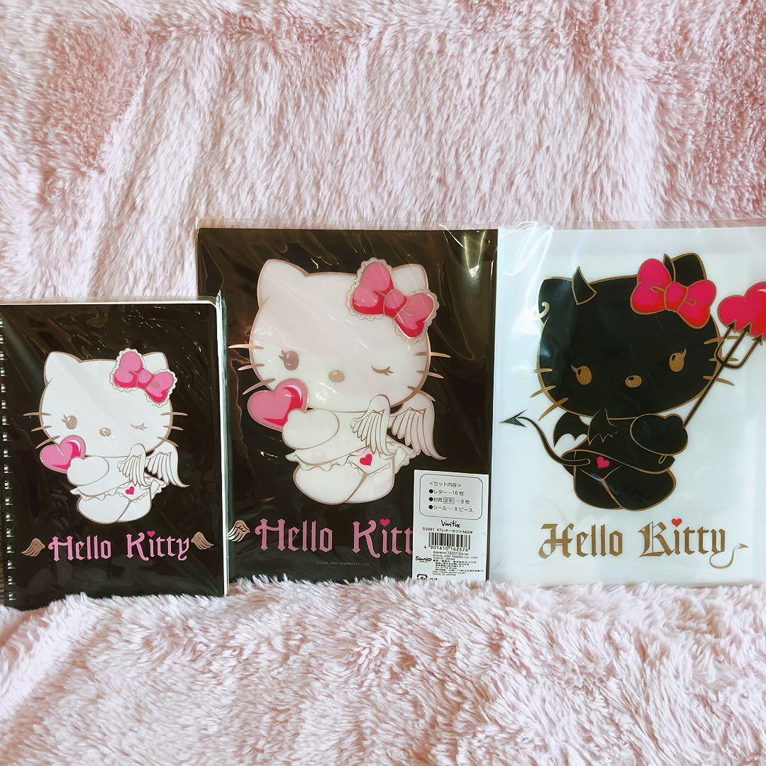 希少レア　ハローキティ　エンジェル　デビル　2007 vivitex レター