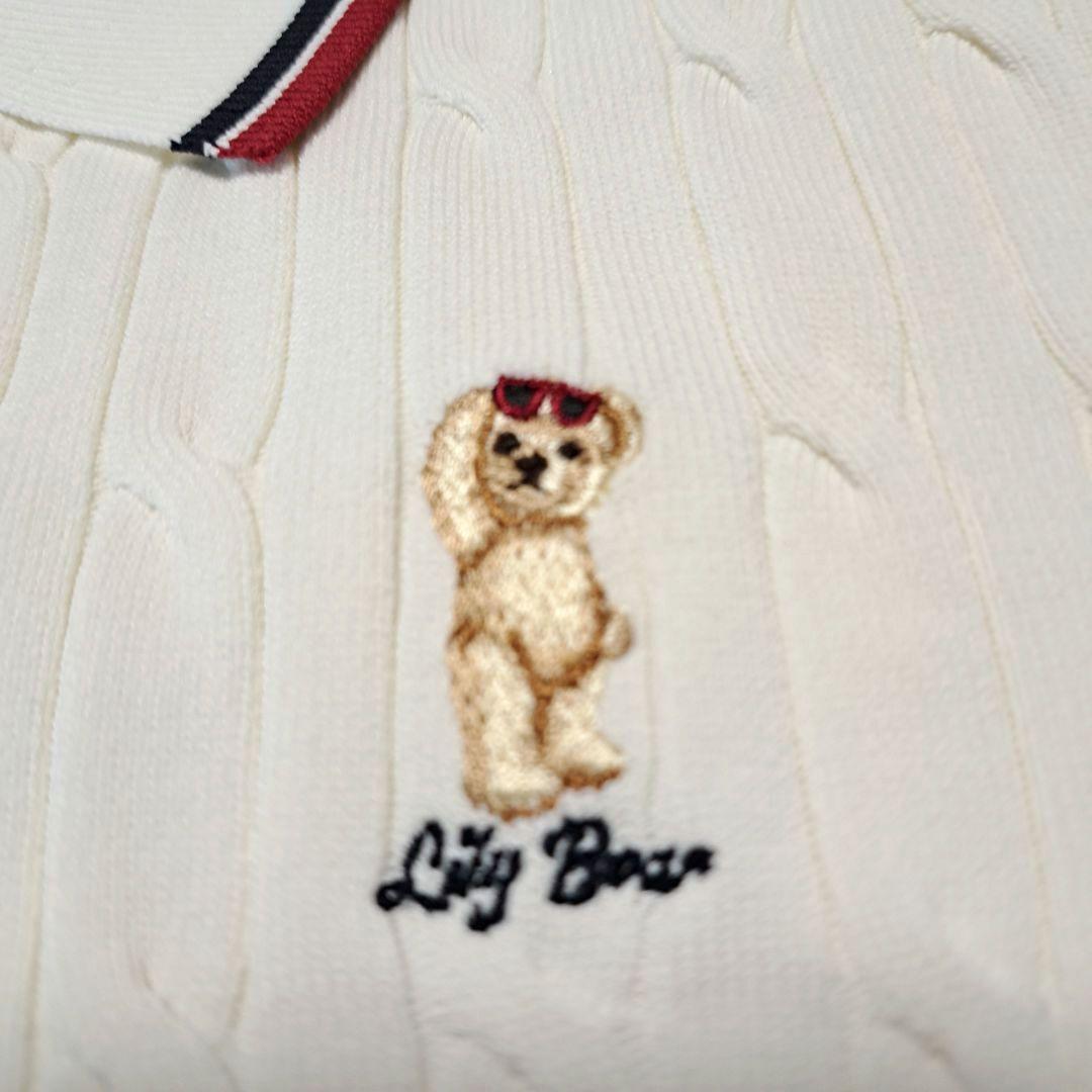 リリーブラウン 【極美品】サングラスLily Bear ポロニットプルオーバー