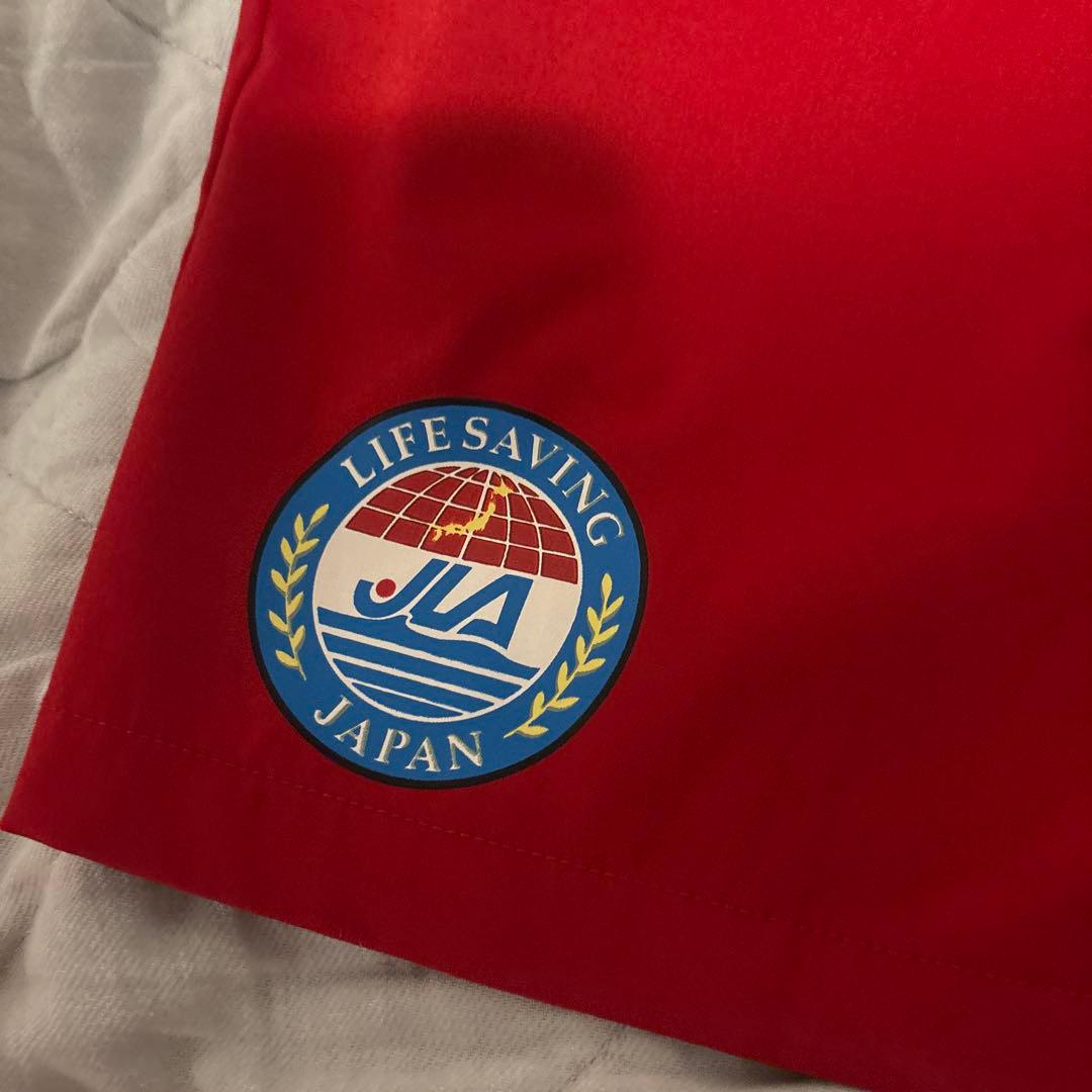 SURF PATROL ラッシュガード 赤/黄と短パンセット