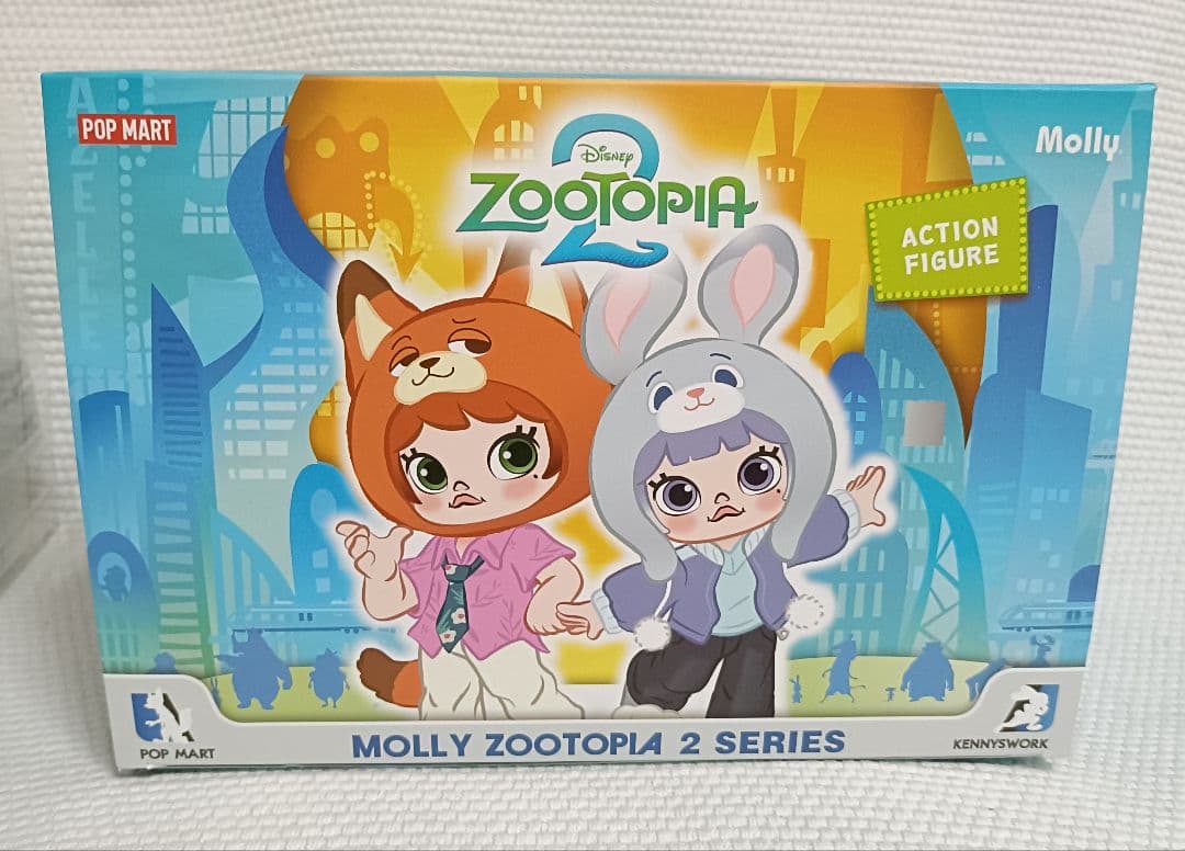POPMART MOLLY ズートピア2 アクションフィギュア フルセット
