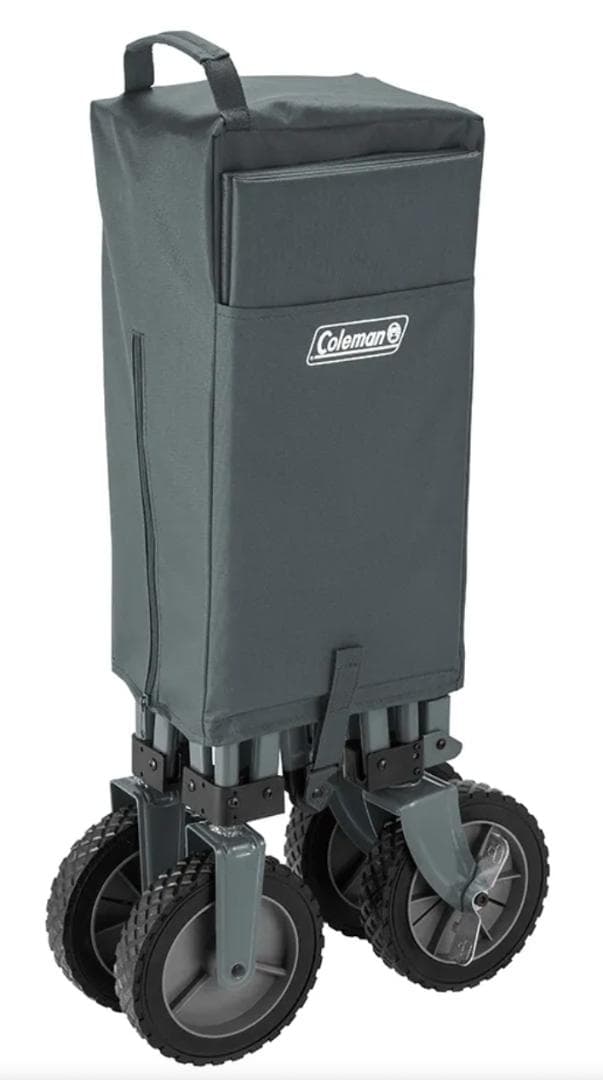 コールマン アウトドアワゴン キャリーカート グレー カート 一回使用のみ