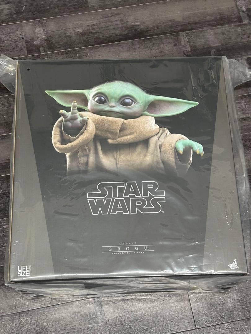 残1個 ライフサイズスターウォーズ1/1グローグー キャリーバッグ付ホットトイズ