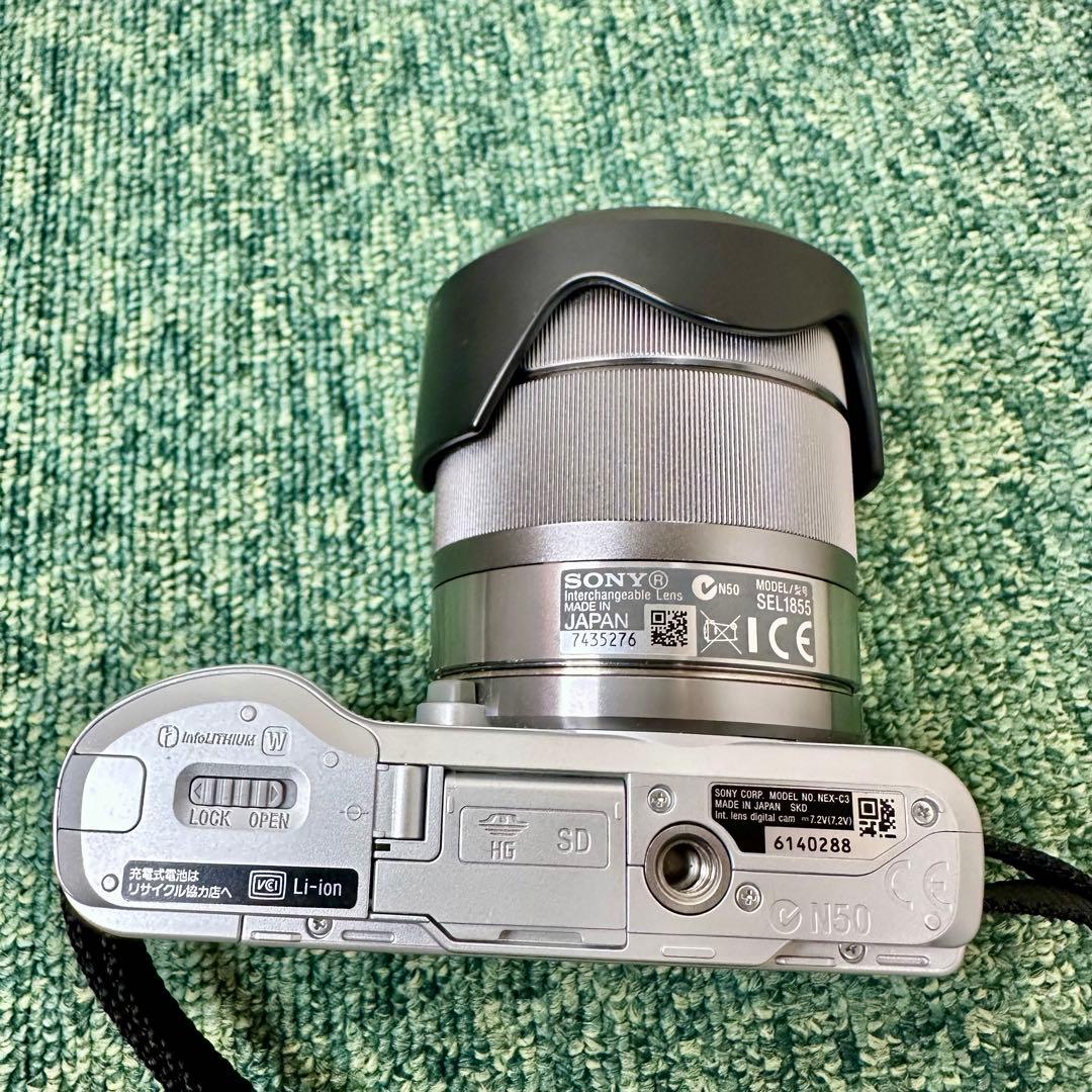 SONY ソニー ミラーレス 一眼レフカメラ NEX-C3 ズームレンズキット