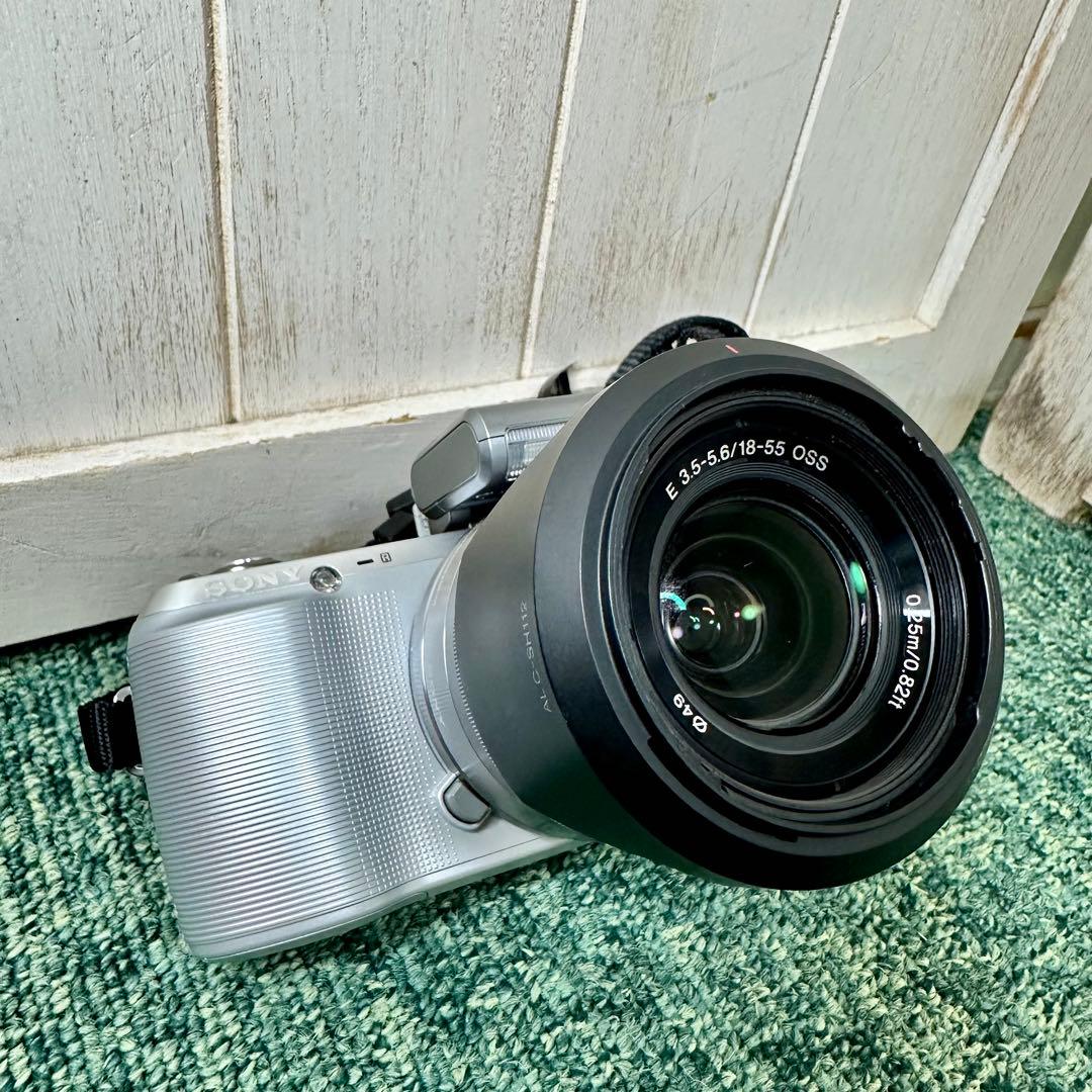 SONY ソニー ミラーレス 一眼レフカメラ NEX-C3 ズームレンズキット