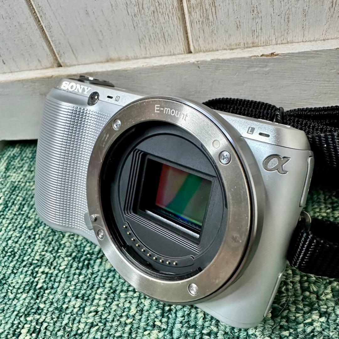 SONY ソニー ミラーレス 一眼レフカメラ NEX-C3 ズームレンズキット