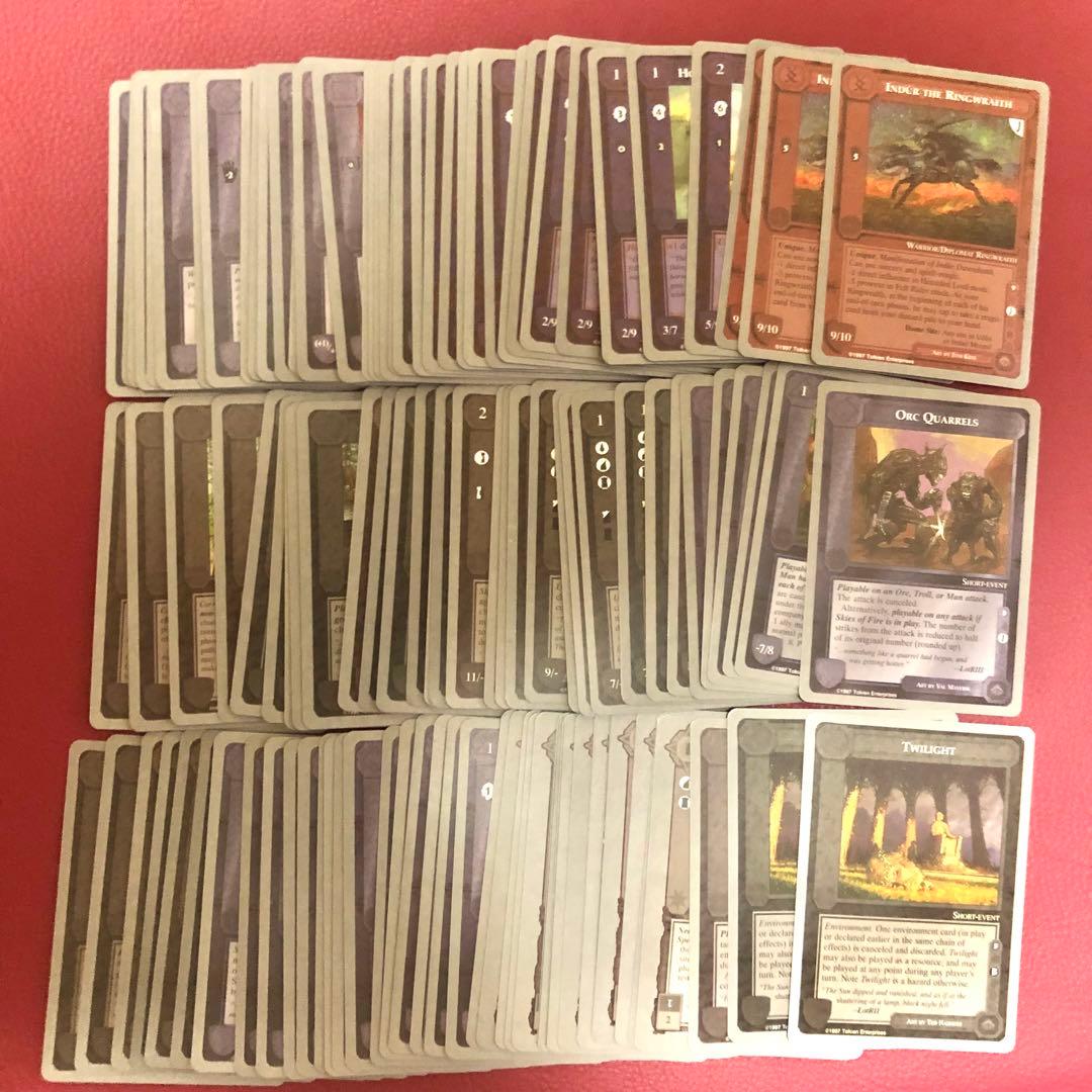 ミドルアース　カード　チャレンジデッキJ ccg 指輪物語　希少