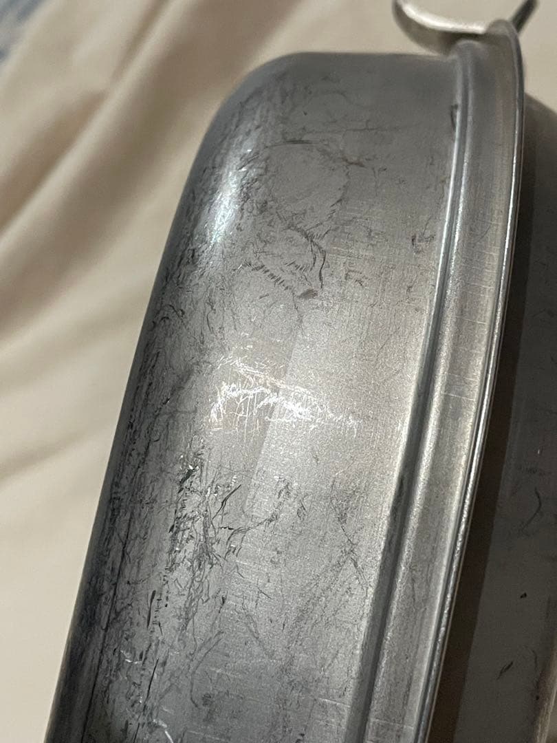 実物【米軍】メスキットパン(1966年製)&カトラリーセット　ベトナム戦争自衛隊