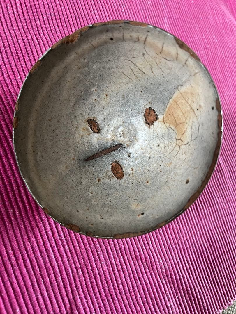 李朝時代粉青茶碗 ？箱付き