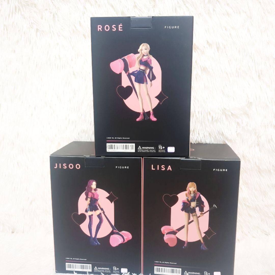 【希少】【新品】BLACKPINK コレクタブル　フィギュアセット　3体